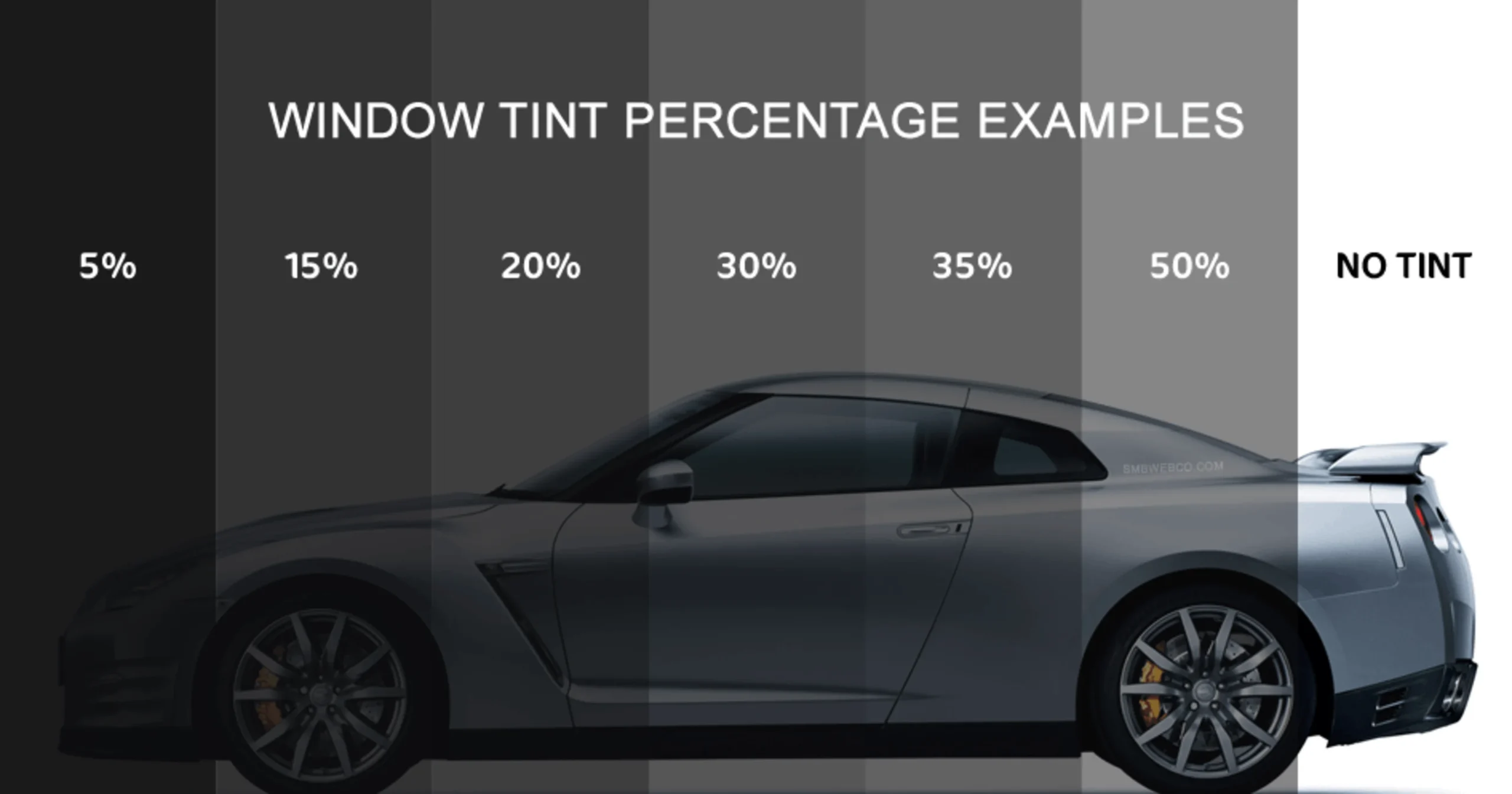 legal window tint in california - cali auto glass and tint