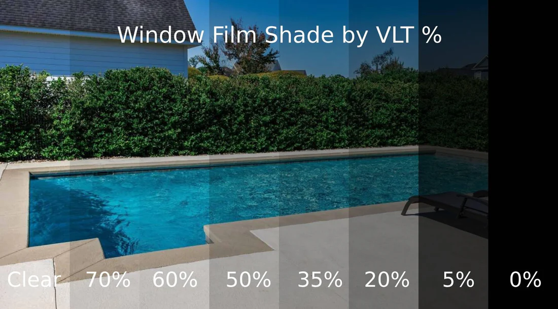 Residential ceramic window tint installation on home in El Cajon CA showing high heat rejection and low glare.